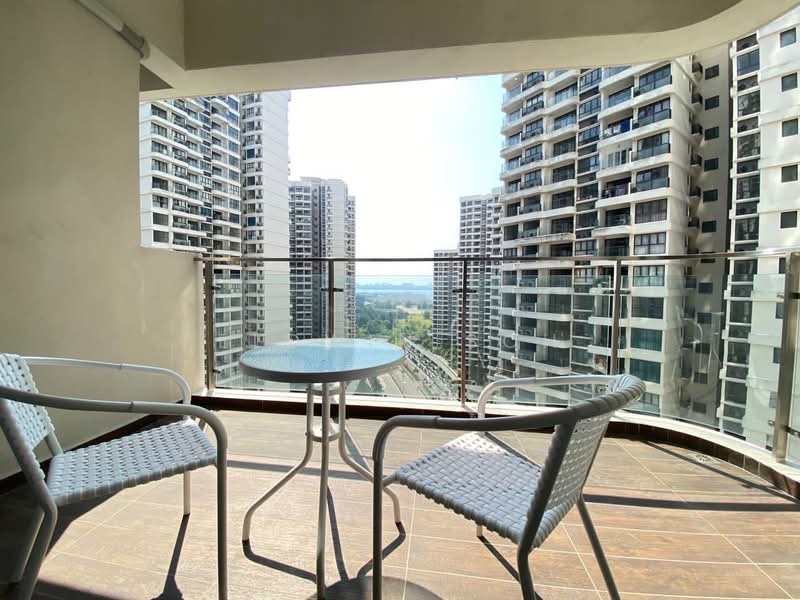 Lovell @ Country Garden Danga Bay untuk Untuk Disewa - RM 3,000 /bulan, Apr 2026 - Balcony - PropertyGuru.com.my