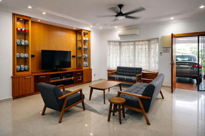 Semi-Detached House for Sale in Bandar Putra Permai (Seri Kembangan) - Pit Zahid - Living Room - PropertyGuru.com.my