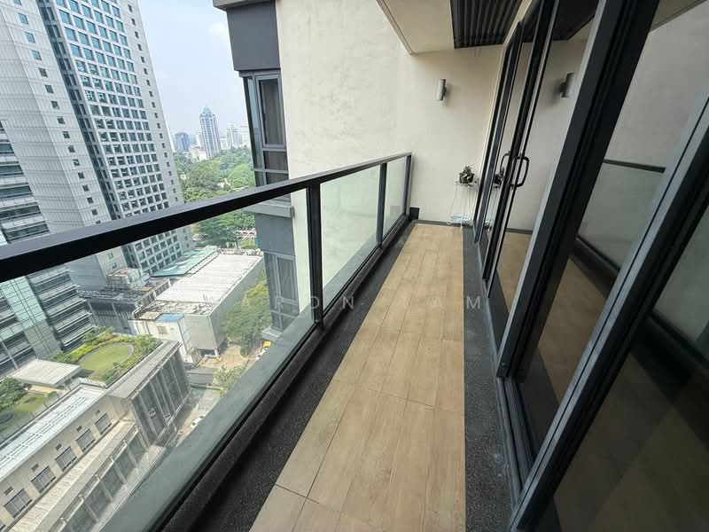 Service Residence for Rent at St Mary Residences - AARON LAM - Balcony - PropertyGuru.com.my
