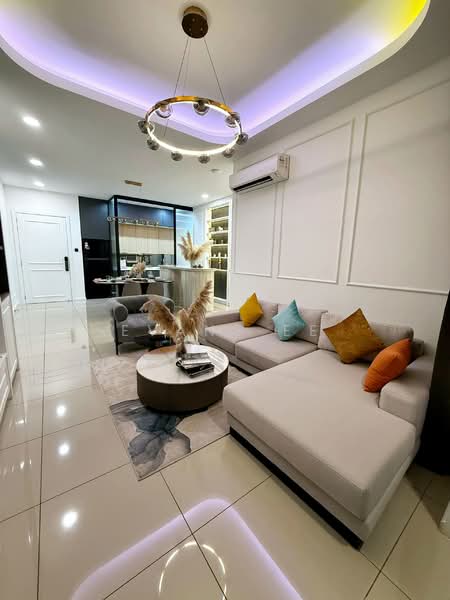 Service Residence for Sale at The Riva Residences @ Gravit8 - Evans Ee - Living Room - PropertyGuru.com.my