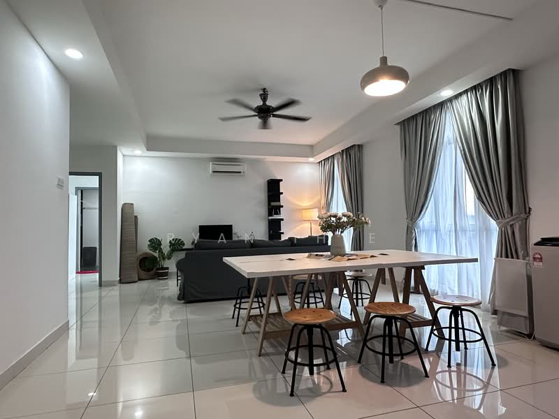 Apartment for Sale at Central Residence @ Sungai Besi - Ryan Thye - Living Room & Dining Area - PropertyGuru.com.my