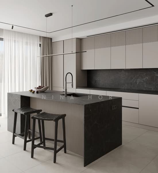 Bangsar Fully Furnished 2-3BR Monthly RM1400 Condo untuk Untuk Dijual - RM 310,000, Apr 2026 - Kitchen - PropertyGuru.com.my