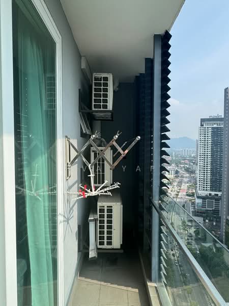 Service Residence for Rent at Sentul Point - Eva Yap - Balcony - PropertyGuru.com.my