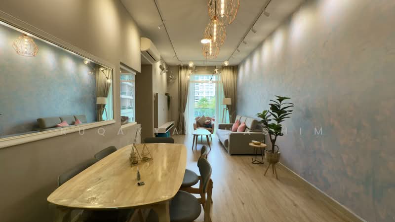 Condominium for Rent at Mutiara Ville - Ruqayyah Hashim - Living Room - PropertyGuru.com.my