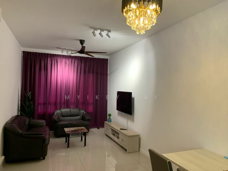 Service Residence for Rent at Savvy @ Riana Dutamas - Myikey Lai - Living Room - PropertyGuru.com.my