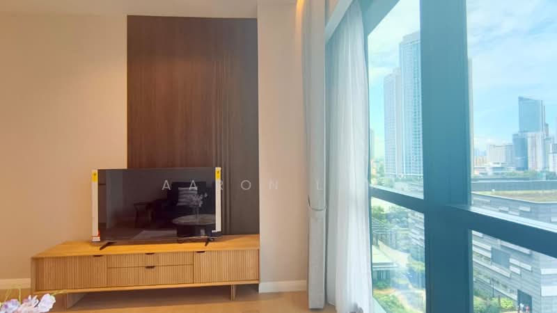 Service Residence for Sale at TRX Residences - Aaron Lam - Living Room - PropertyGuru.com.my