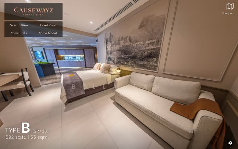 Service Residence for Sale at Causewayz Square @ JBCC - Bella Tan - Bedroom - PropertyGuru.com.my