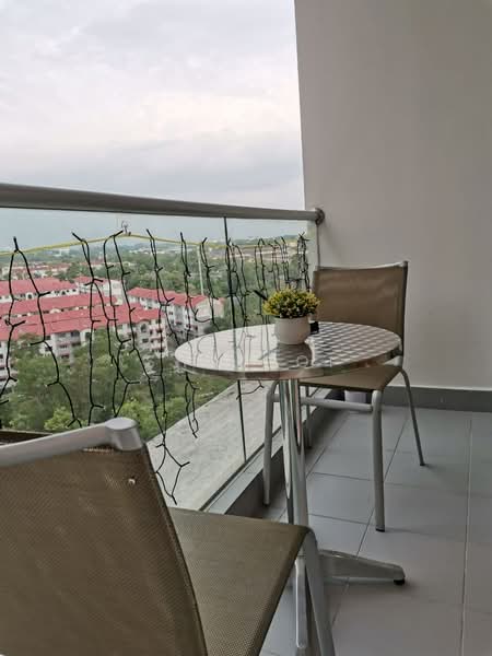 Service Residence for Rent at The Platino Serviced Apartment - Shao Qi - Balcony - PropertyGuru.com.my