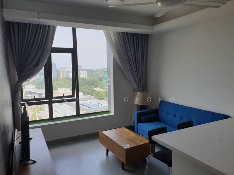 Service Residence for Rent at Kanvas SOHO - Xavier Chong - Living Room - PropertyGuru.com.my