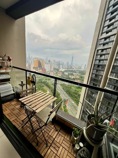 Service Residence for Rent at Duta Park Residences - Kweenie Chong - Balcony - PropertyGuru.com.my