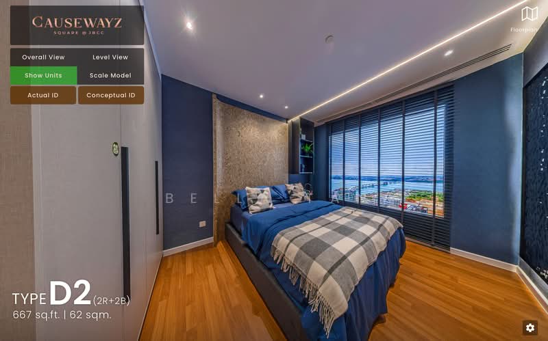 Service Residence for Sale at Causewayz Square @ JBCC - Bella Tan - Bedroom - PropertyGuru.com.my