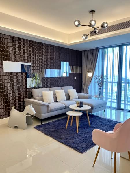 Agile Mont Kiara untuk Untuk Disewa - RM 5,000 /bulan, Apr 2026 - Living Room - PropertyGuru.com.my