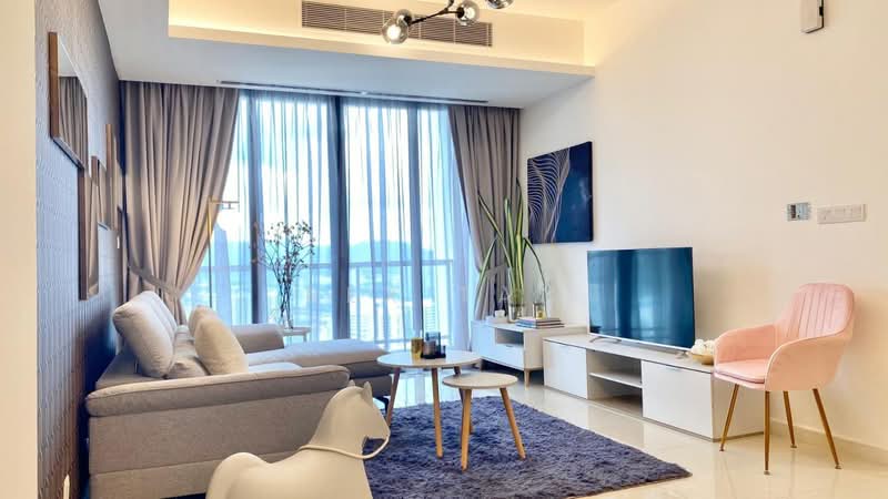 Agile Mont Kiara untuk Untuk Disewa - RM 5,000 /bulan, Apr 2026 - Living Room - PropertyGuru.com.my