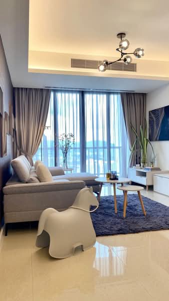 Agile Mont Kiara untuk Untuk Disewa - RM 5,000 /bulan, Apr 2026 - Living Room - PropertyGuru.com.my