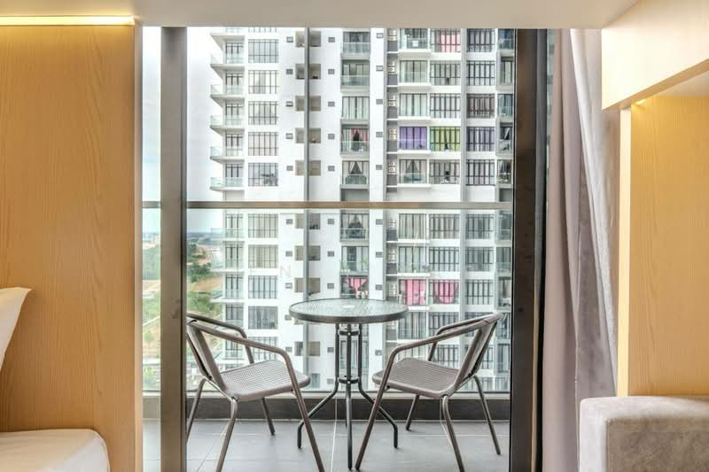 Service Residence for Sale at D'Pristine - Genki Yap - Balcony - PropertyGuru.com.my