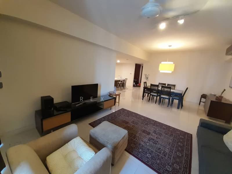 Condominium for Rent at Tiffani Kiara - Rex Tan - Living Room - PropertyGuru.com.my