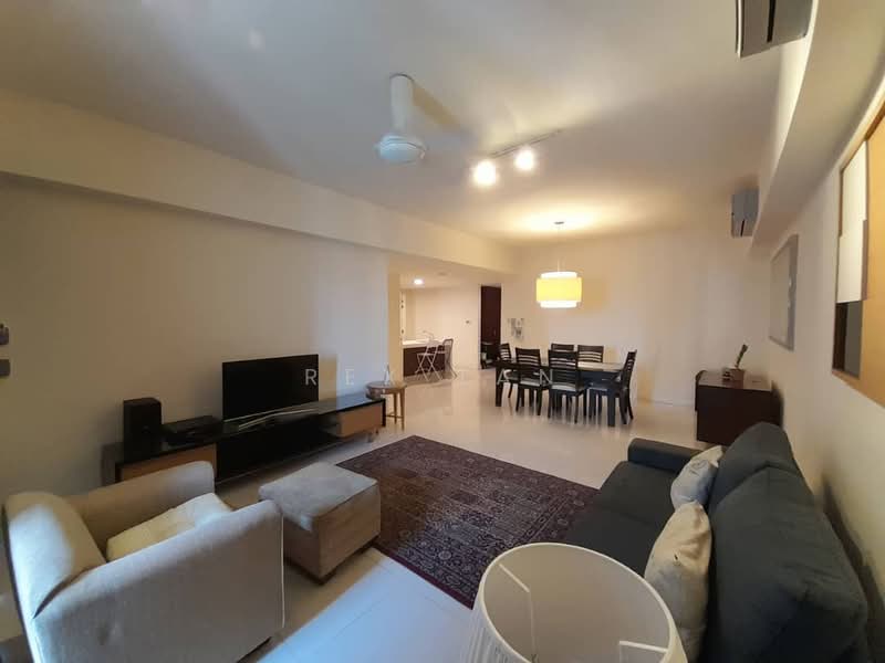 Condominium for Rent at Tiffani Kiara - Rex Tan - Living Room - PropertyGuru.com.my