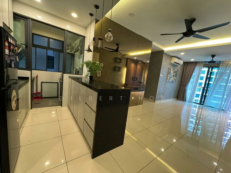 Service Residence for Rent at KL Traders Square - Gilbert Hor - Kitchen - PropertyGuru.com.my