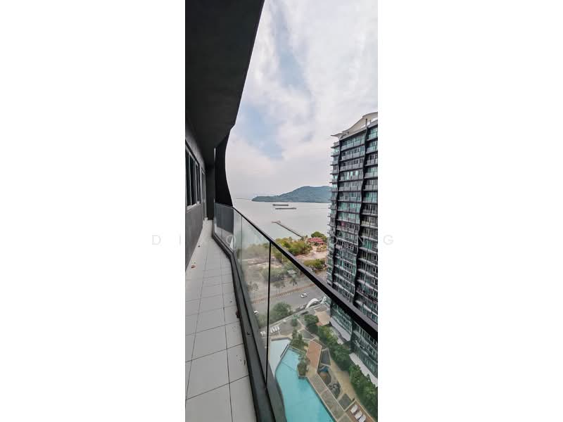 QuayWest Residence untuk Untuk Disewa - RM 3,200 /bulan, Apr 2026 - Balcony - PropertyGuru.com.my