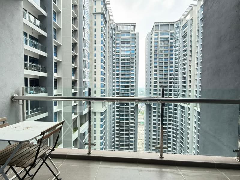 Service Residence for Rent at Atlantis Residences (Pangsapuri Atlantis Kota Syahbandar) - Elson Tay - Balcony - PropertyGuru.com.my