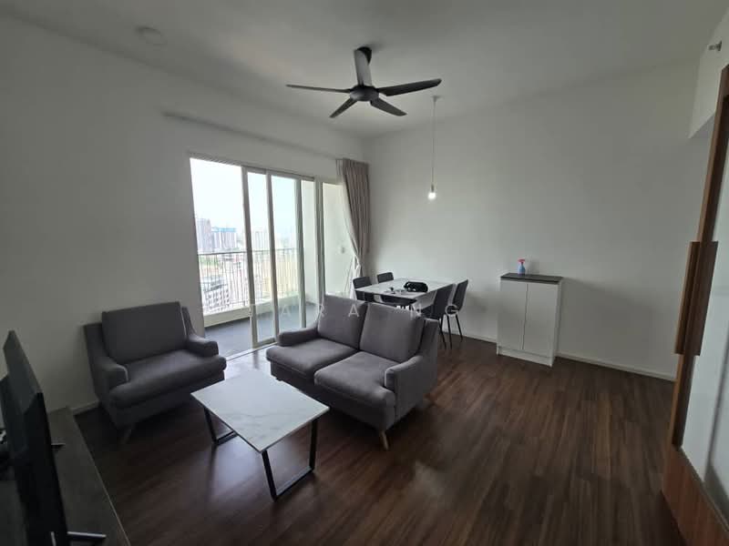 Service Residence for Rent at UNA Serviced Apartment - Tara Ng - Living Room - PropertyGuru.com.my