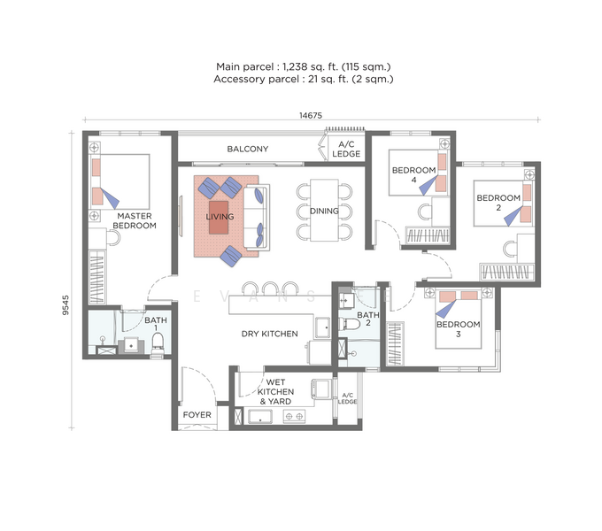 Sunway Flora 2 untuk Untuk Dijual - RM 776,000, Apr 2026 - PropertyGuru.com.my