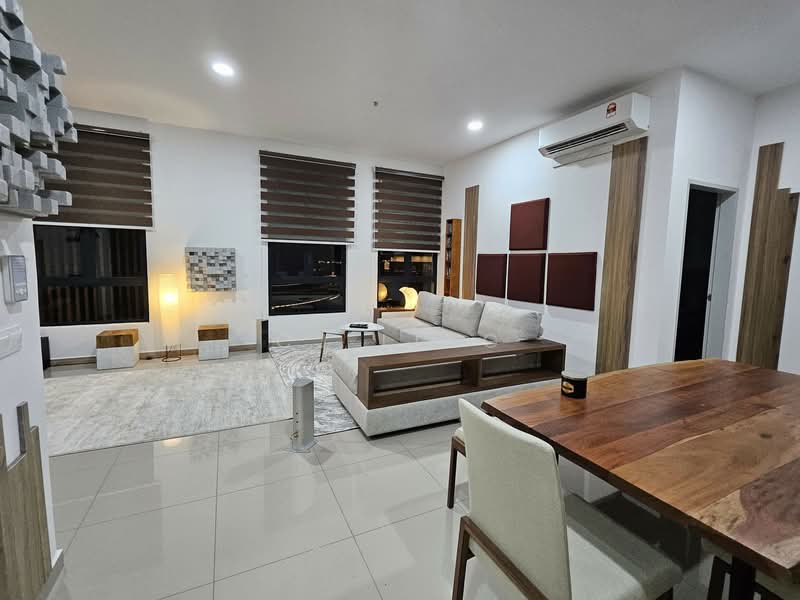 Co-Home @ Eden by The Parque Residences untuk Untuk Disewa - RM 4,000 /bulan, Apr 2026 - Dining & Living Area - PropertyGuru.com.my