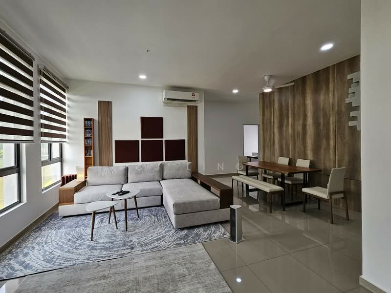 Co-Home @ Eden by The Parque Residences untuk Untuk Disewa - RM 4,000 /bulan, Apr 2026 - Living & dining area - PropertyGuru.com.my