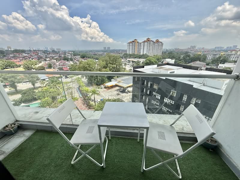 Service Residence for Rent at The Platino Serviced Apartment - Karine Sior - Balcony - PropertyGuru.com.my