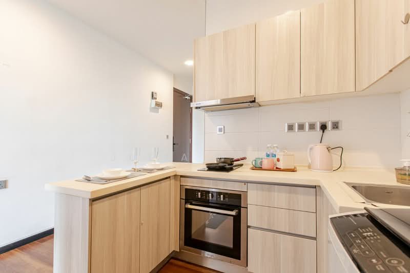 Service Residence for Rent at Paragon Suites @ CIQ - Julia Wong - Kitchen - PropertyGuru.com.my