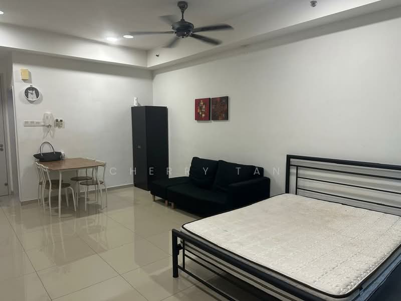 Service Residence for Rent at i-SOHO @ i-City - Cherry Tan - Living Room - PropertyGuru.com.my