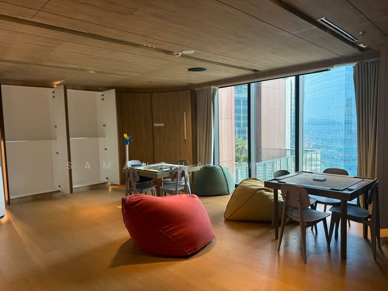 Service Residence for Rent at TRX Residences - Samantha Chooi - Living Room - PropertyGuru.com.my