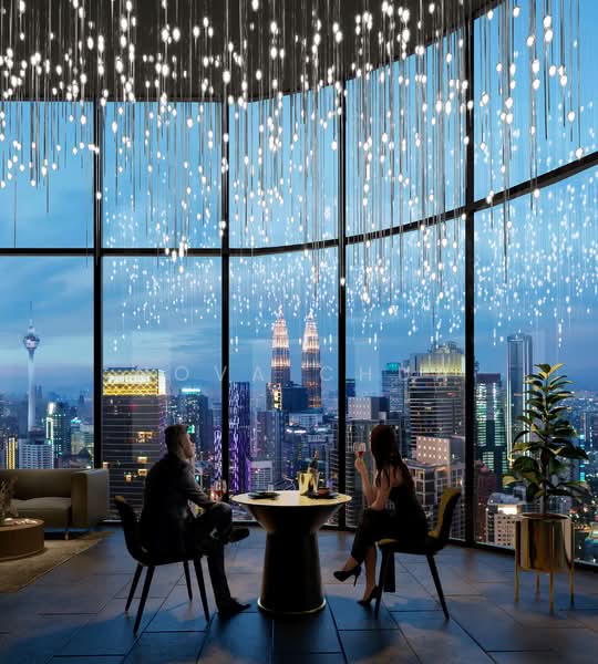 Service Residence for Sale at Orion Residence Bukit Bintang - Nova Chua - Living Room - PropertyGuru.com.my