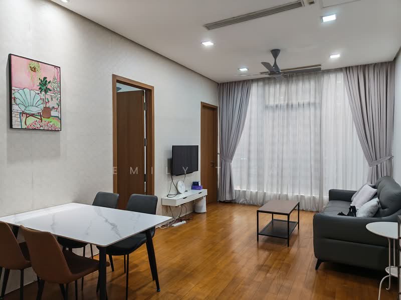 Service Residence for Rent at Vipod Residence - Emily Thea - Living Room - PropertyGuru.com.my