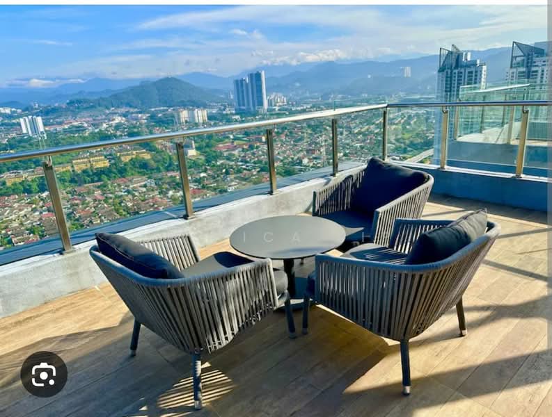 Kondominium untuk Disewa di Neu Suites - Jessica Lip - Balcony - PropertyGuru.com.my