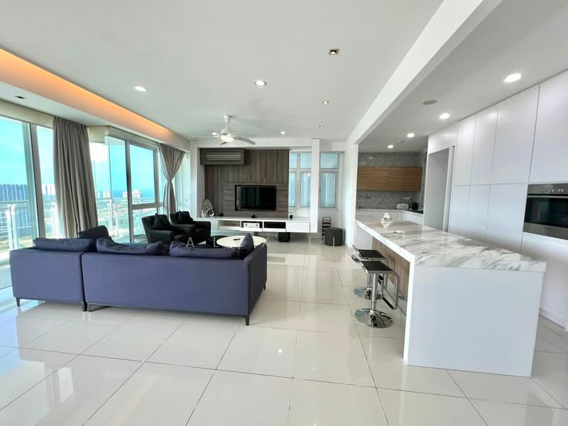 Condominium for Rent at Gurney Paragon - Alex Lim - Living Room - PropertyGuru.com.my