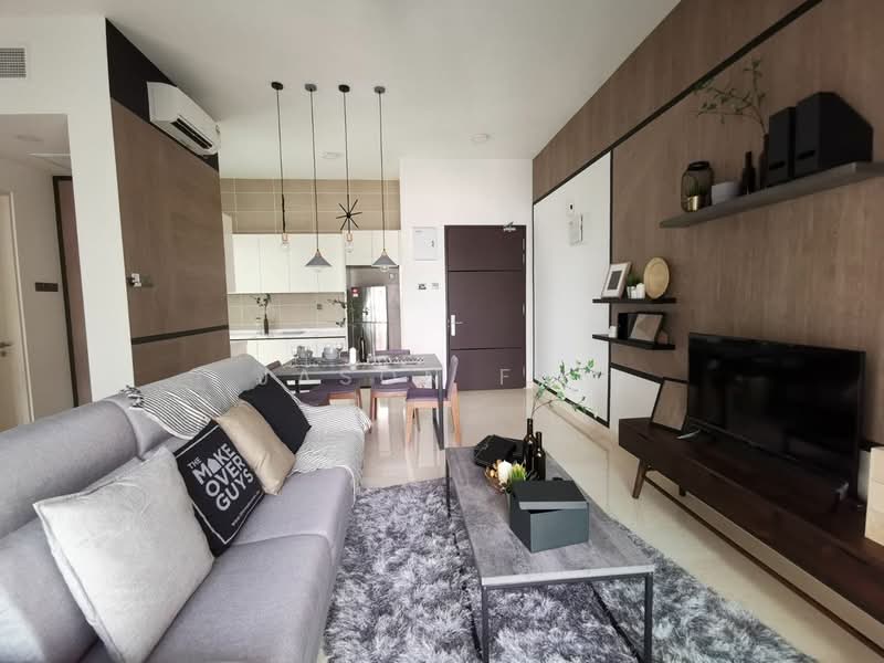 Service Residence for Rent at TriTower Residence @ Johor Bahru Sentral - Jason Fam - Living Room - PropertyGuru.com.my