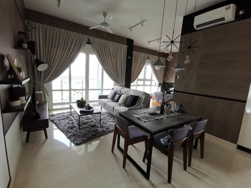 Service Residence for Rent at TriTower Residence @ Johor Bahru Sentral - Jason Fam - Living Room - PropertyGuru.com.my