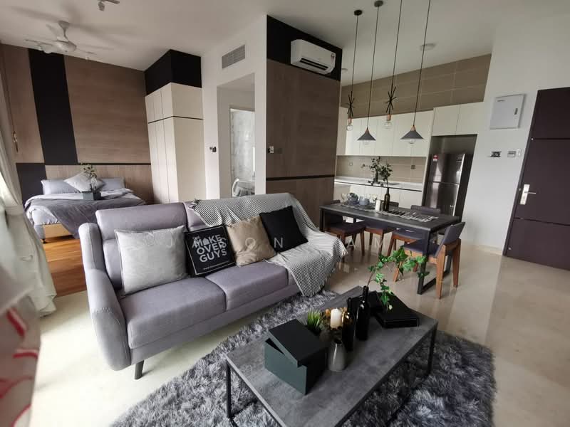 Service Residence for Rent at TriTower Residence @ Johor Bahru Sentral - Jason Fam - Living Room - PropertyGuru.com.my