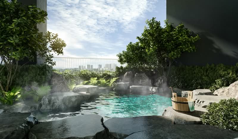 Condominium for Sale at Aras Residences - Justin Lim - Japanese Onsen Pool - PropertyGuru.com.my