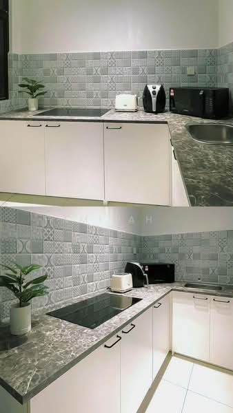 Condominium for Rent at Kristal View - Hamizah . - Kitchen - PropertyGuru.com.my