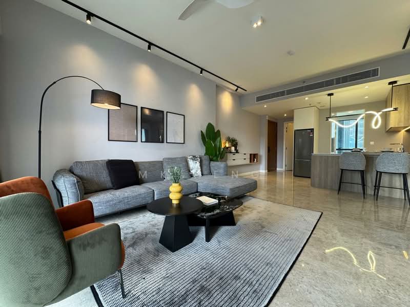 Service Residence for Rent at TRX Residences - MK Heng - Living Room - PropertyGuru.com.my