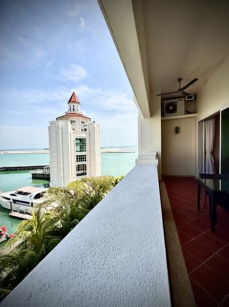 Service Residence for Sale at Straits Quay (The Suites at Waterside) - Ressha Ramesh - Balcony - PropertyGuru.com.my