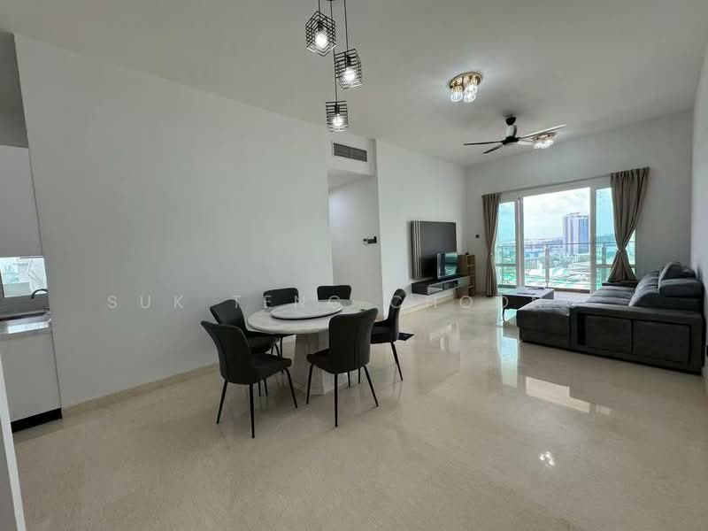 Service Residence for Rent at TriTower Residence @ Johor Bahru Sentral - Suk Teng Choong - Living Room - PropertyGuru.com.my