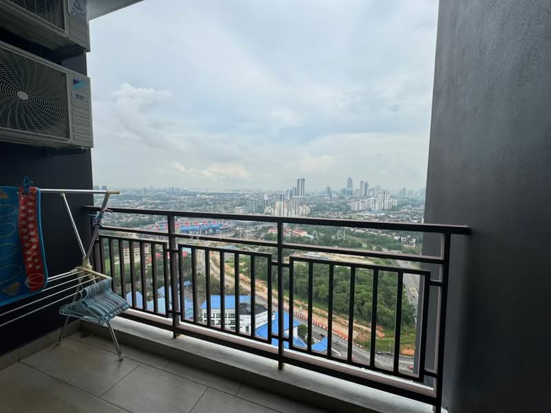 Service Residence for Sale at SKS Habitat - Win Tan - Balcony - PropertyGuru.com.my