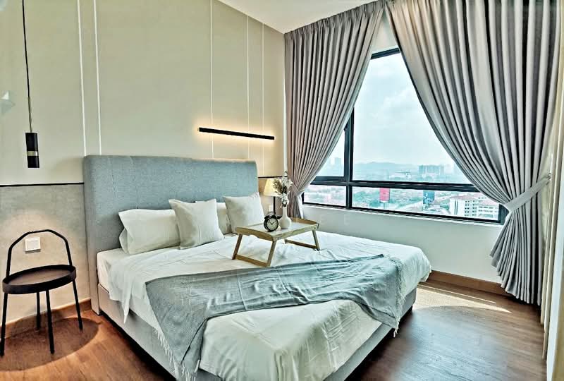 Service Residence for Sale at Greenfield Residence - Ray Lee - Bedroom - PropertyGuru.com.my