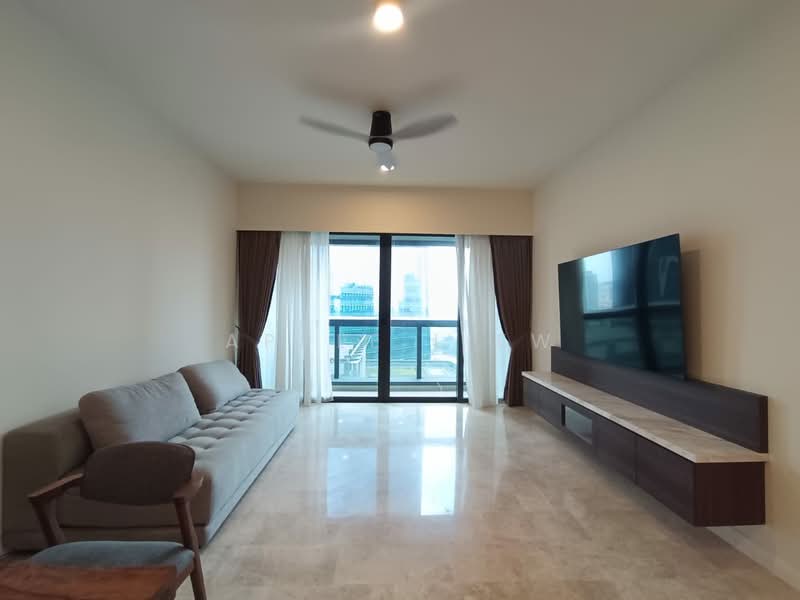 Service Residence for Rent at TRX Residences - Apple Liew - Living Room - PropertyGuru.com.my