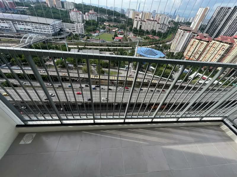 Apartment for Rent at Tasik Heights Apartment - Eric Siew - Balcony - PropertyGuru.com.my
