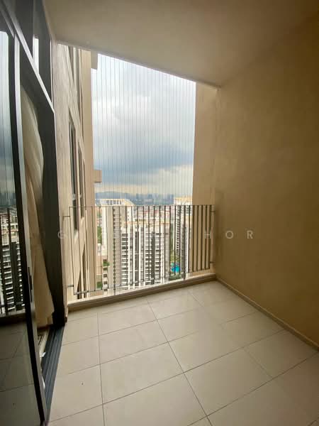 Service Residence for Rent at Henna Residence  @ The Quartz WM - Gilbert Hor - Balcony - PropertyGuru.com.my