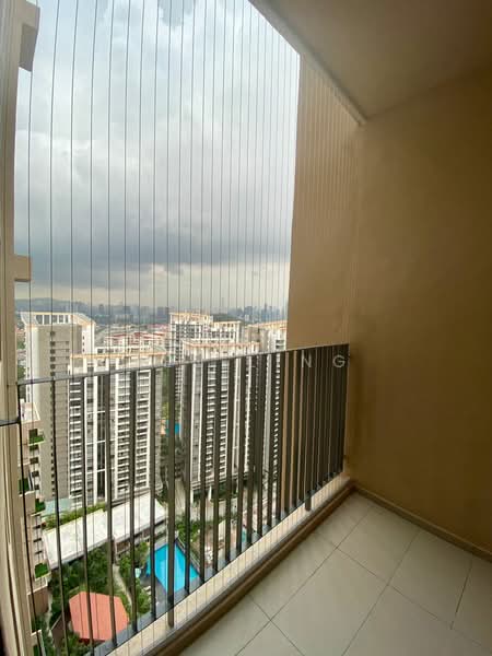 Service Residence for Rent at Henna Residence  @ The Quartz WM - Ben Ling - Balcony - PropertyGuru.com.my